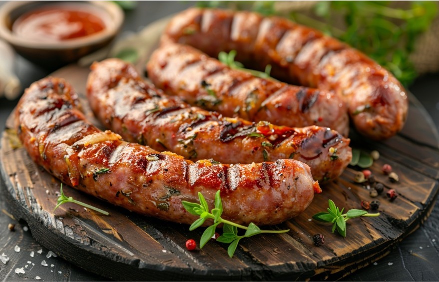 Домашня ковбаса зі свинини в духовці — класичний рецепт