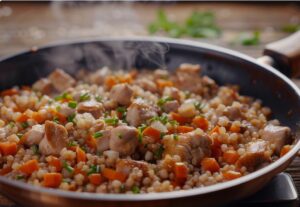 Гречка з куркою — простий обід на кожен день