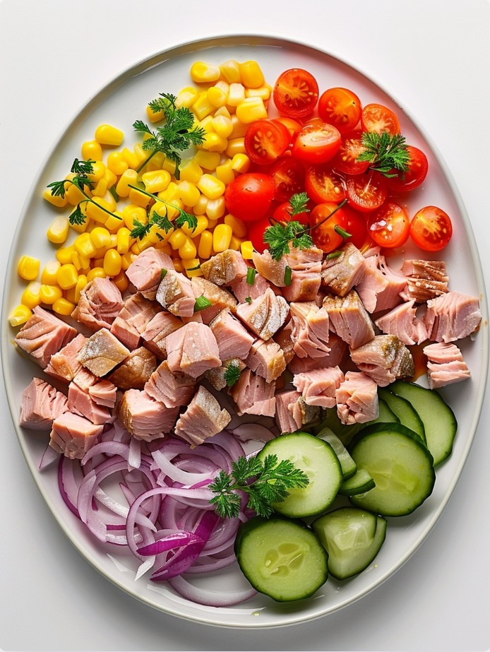 Easy dinner idea: tuna salad in 10 minutes