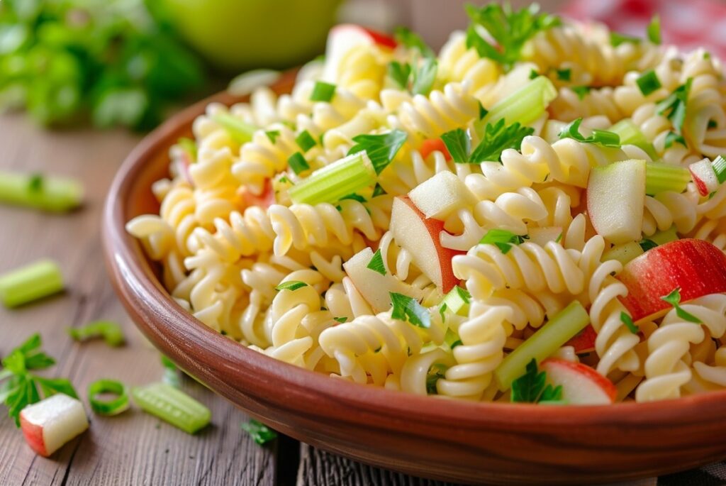 Ідеї осіннього салату з макаронами для щоденного меню