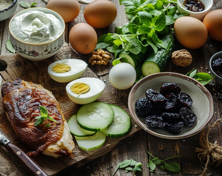 Інгредієнти до рецепта салату