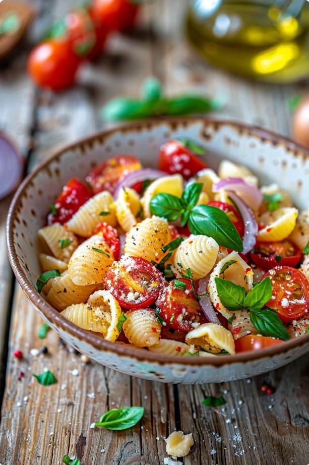 Італійський салат з пастою