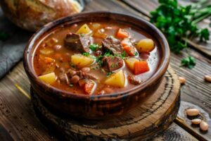 Bogratsch mit Bohnen – herzhafte Karpaten-Variante