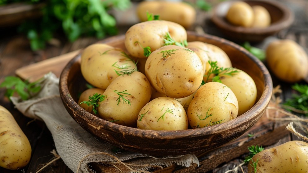 Картопля для варіння з гладкою шкіркою