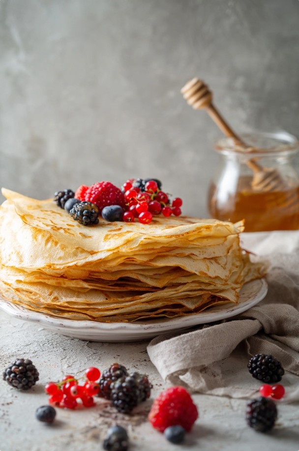 Класичні млинці для сніданку