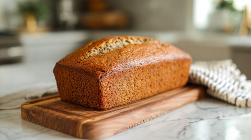 Корисний банановий хліб з стиглих бананів без цукру