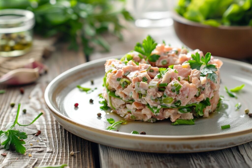 Красива подача салату з тунцем — прості лайфхаки