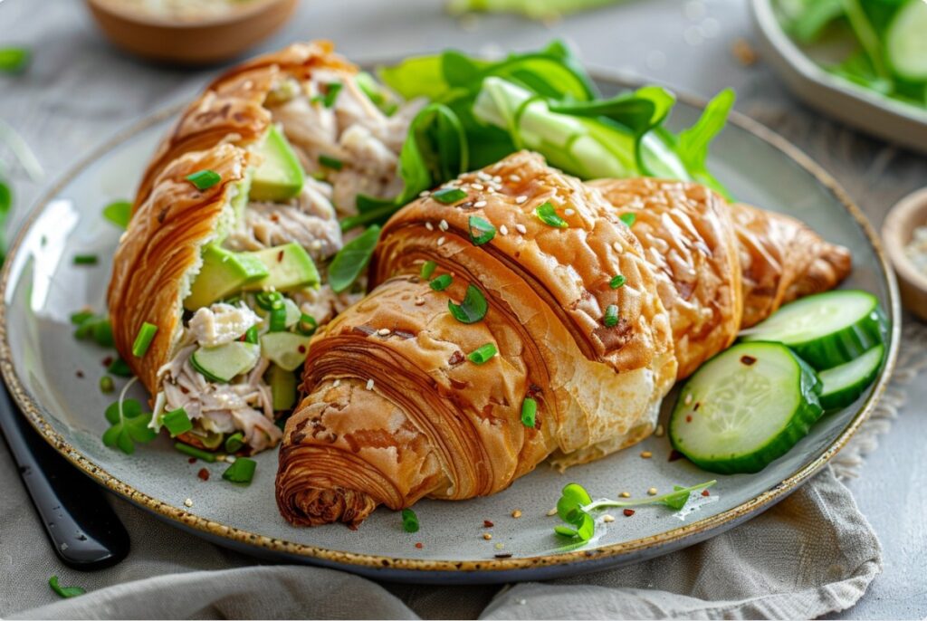 Круасан з тунцем і авокадо — збалансований перекус