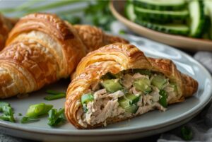 Круасан з тунцем та авокадо — ідея для сніданку або перекусу