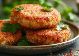 Курячі котлети з фаршу на сковороді