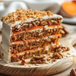 Морквяний пиріг на вівсяному борошні