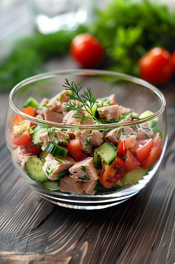 Легкий салат з тунцем без зайвих калорій — як приготувати