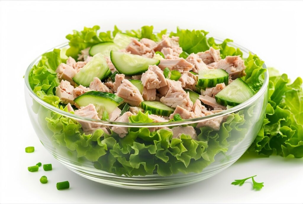 Light tuna salad for anyone dieting