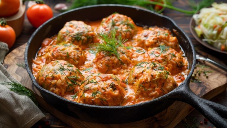 Ліниві голубці швидкого приготування — Основна страва