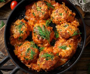 Leniwe gołąbki z patelni (szybkie)