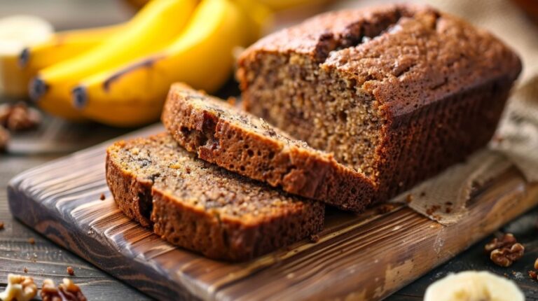 Лінивий банановий хліб: все змішав — і в духовку — Випічка