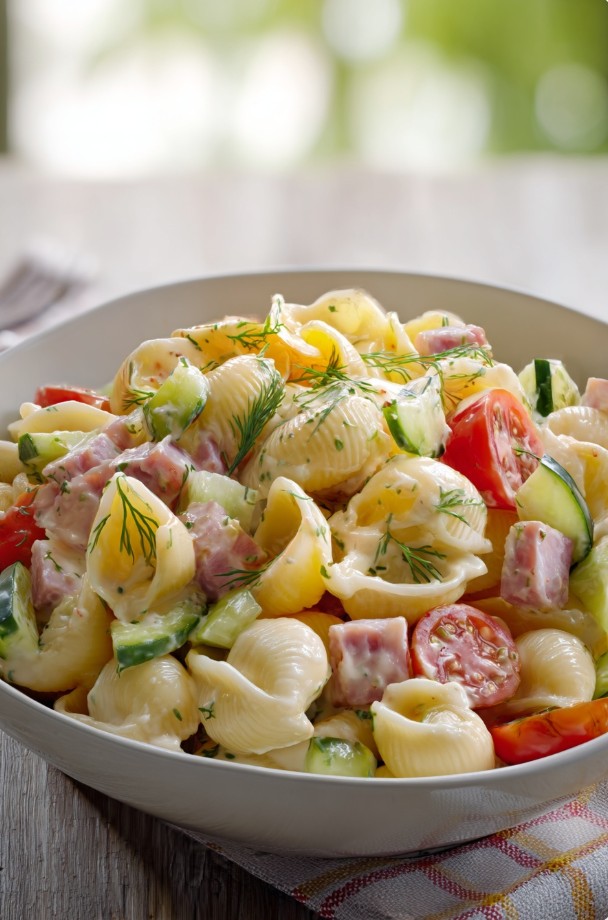 Макаронні салати, які стають ще смачнішими наступного дня