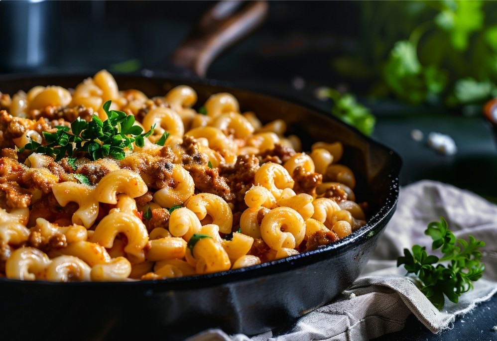 Макарони по-флотськи з фаршем — швидко та смачно