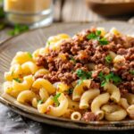 Navy-Style Pasta with Minced Meat and Onion (Makaron po-flotsky)