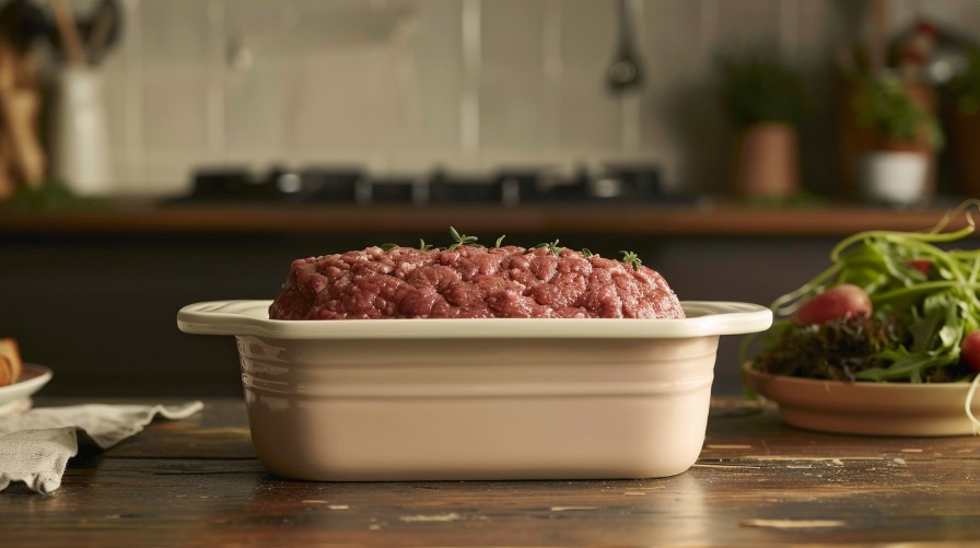 М’ясний рулет для дітей перед запіканням