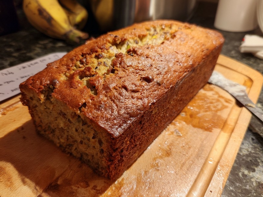 Натуральний банановий хліб без цукру