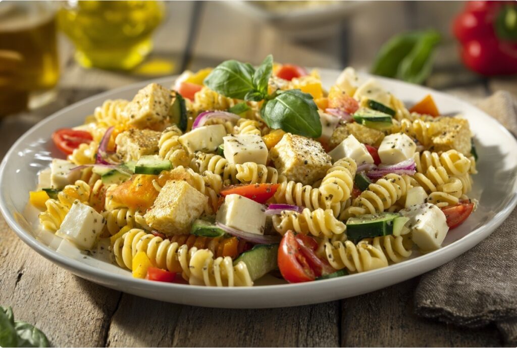 Німецький салат з макаронами для барбекю