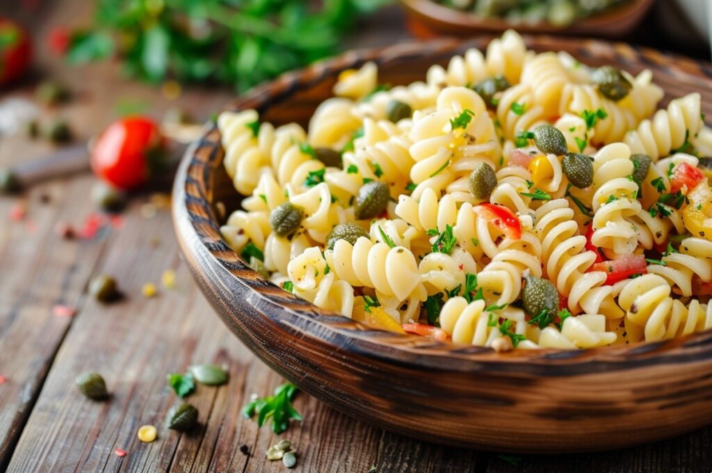 Nudelsalat з каперсами