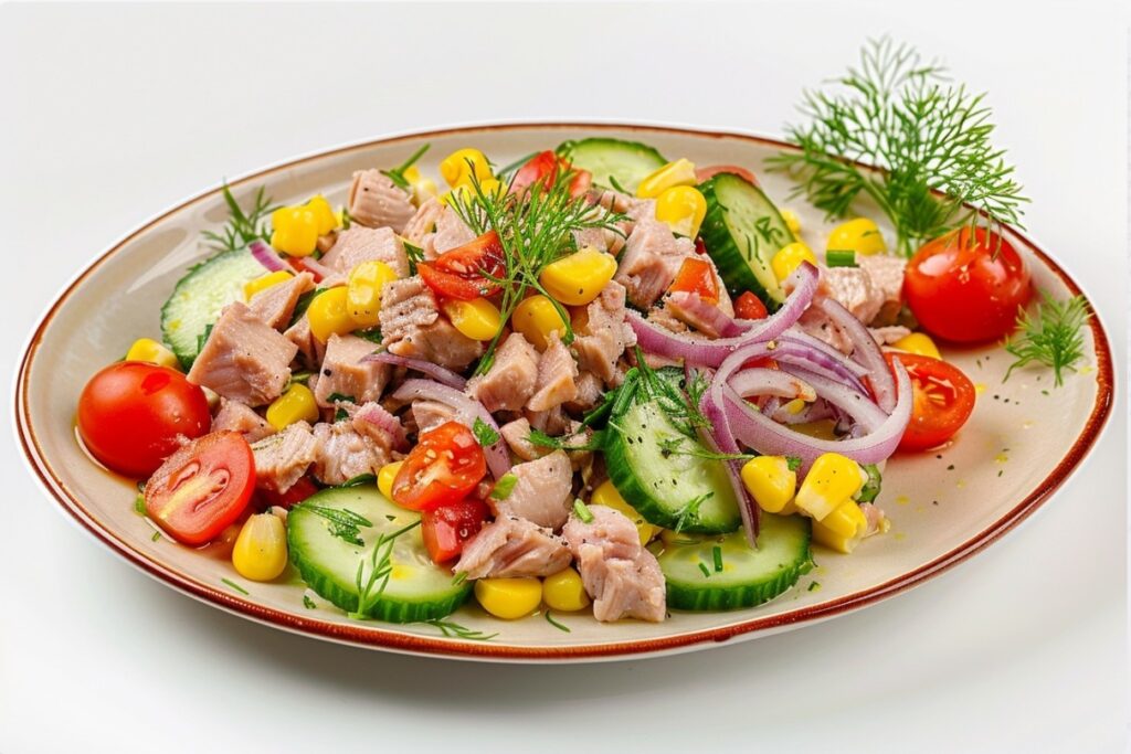 Овочі, що найкраще підходять до тунця