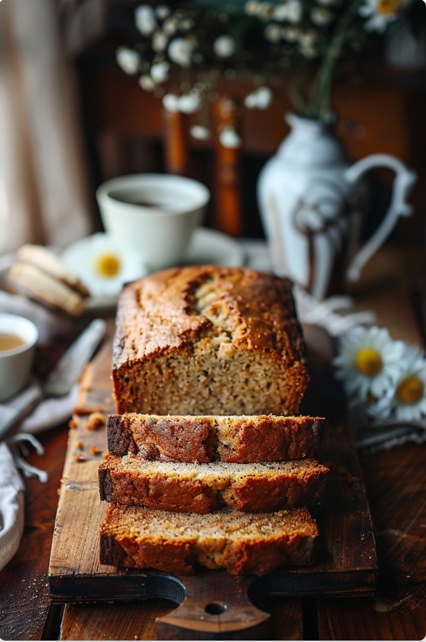 Signs of perfectly baked banana bread