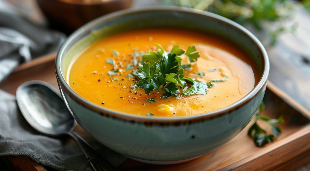 правильна тарілка для подачі супу