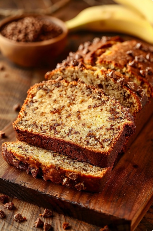 Простий банановий хліб, який можна зробити вручну