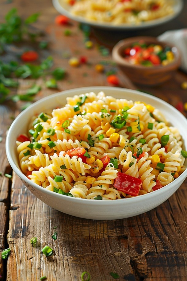 Prosty przepis na Nudelsalat dla niespodziewanych gości