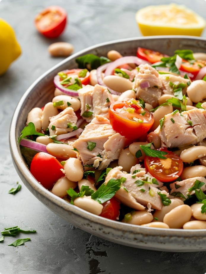 Simple tuna salad for a quick, light dinner