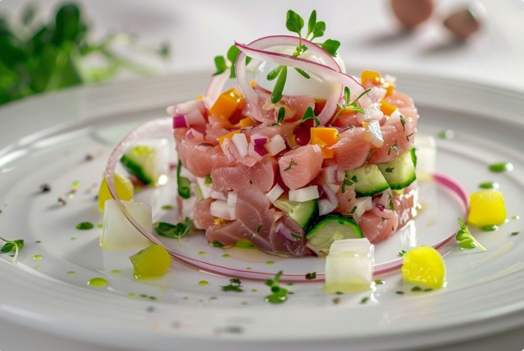 Restaurant-style tuna salad at home