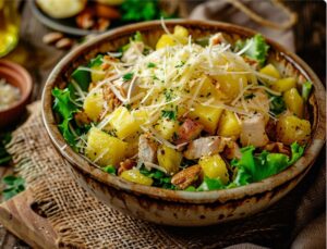 Chicken & Pineapple Salad — sweet-salty love for life