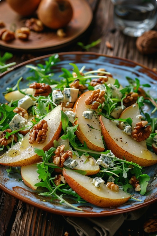 Салат з дорблю і грушею для святкового столу