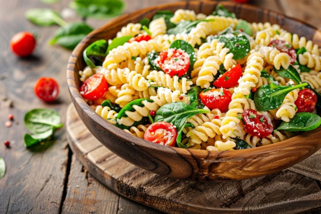 Салат з макаронами для гриль вечері