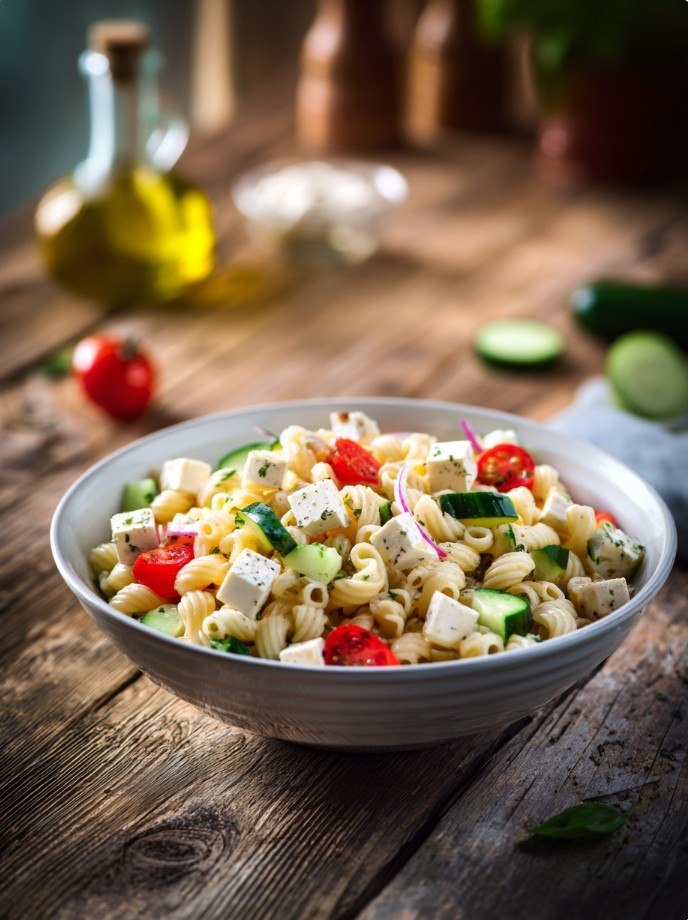 Салат з макаронами для літнього столу