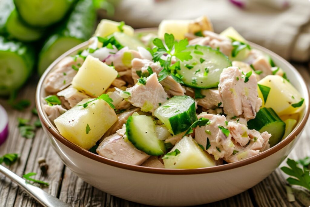 Салат з тунцем без зайвих витрат