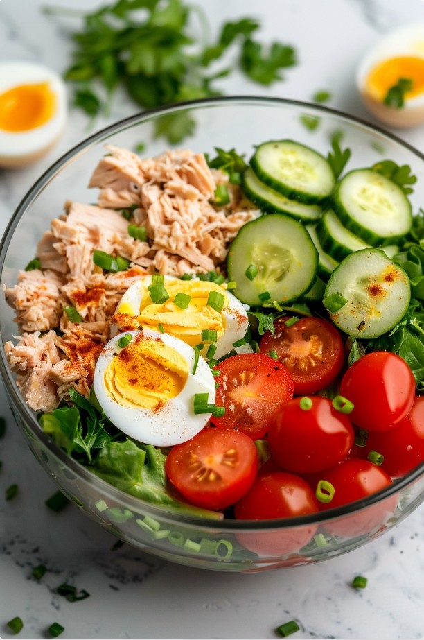 Салат з тунцем для енергії