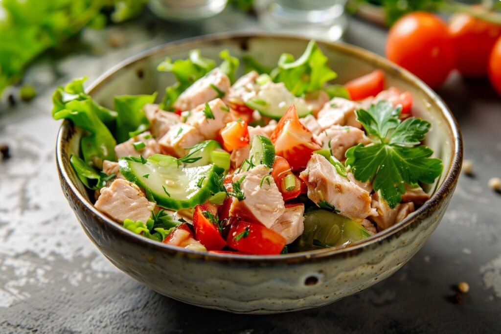 Салат з тунцем для схуднення — правильні інгредієнти