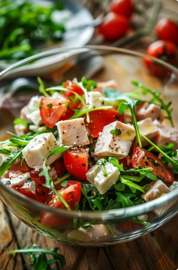 Салат з тунцем і чері — швидкий варіант