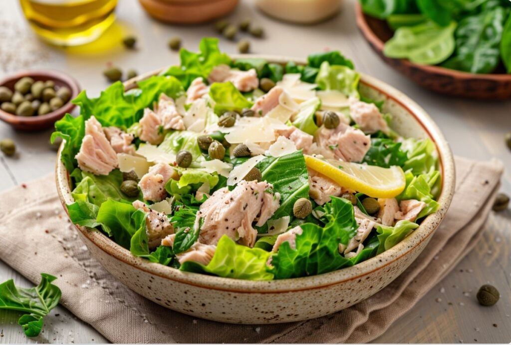 Салат з тунцем і романо — ідея для щодня