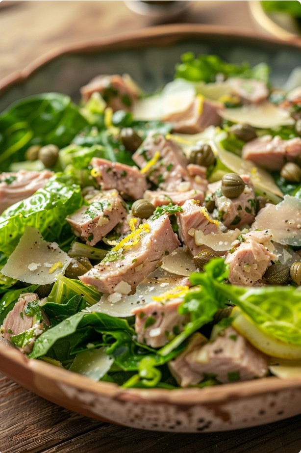 Салат з тунцем і романо — швидко і просто