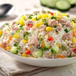 Thunfisch-Reis-Salat mit Paprika – schnell & ohne Mayo