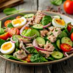 Tuna and Baby Spinach Salad (15-Minute Recipe)