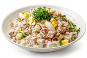 Klasyczna sałatka z tuńczykiem