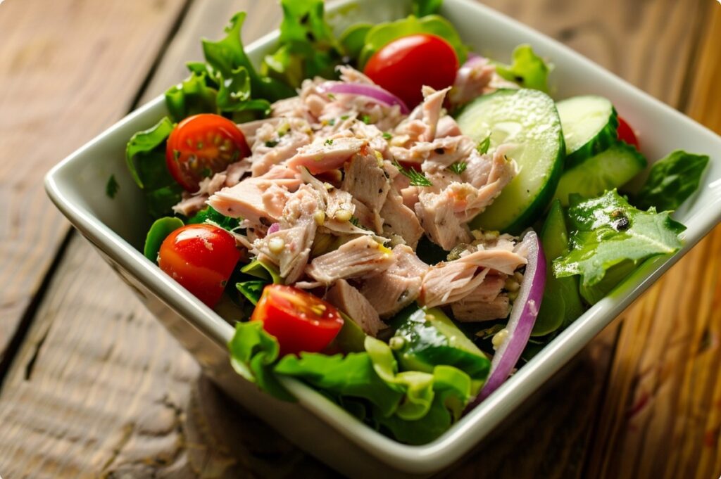 Tuna salad in 10 minutes
