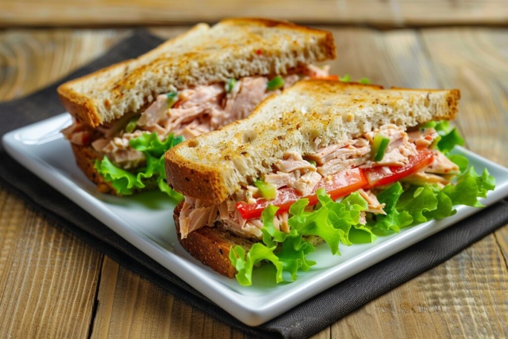 Сендвіч deli style з тунцем — простий рецепт