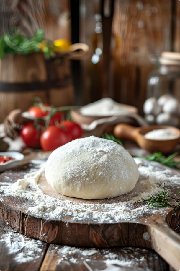 Szybkie drożdżowe ciasto na pizzę
